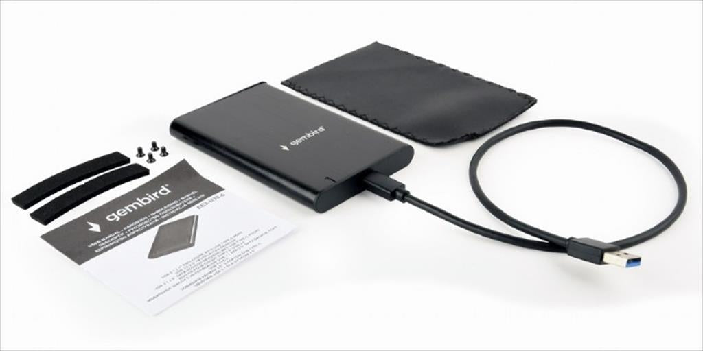 ENCLOSURE 2.5" USB 3.1, USB-Type C,  GEMBIRD EE2-U3S-6