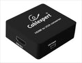 CONVERTOR HDMI (F) TO VGA (F) w/USB power Black, CABLEXPERT, DSC-HDMI-VGA-001