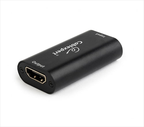 CONVERTOR HDMI (F) TO HDMI (F) extender-repeater,CableXpert, HDMI signals up to 40m, DRP-HDMI-02