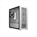 CASE COOLER MASTER mATX ELITE 301 , w/WINDOW, 1x 120mm Fan,  1xType-C,1xUSB 3.2, 3.5mm Jack, White, E301L-WGNN-S00