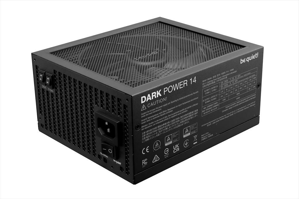 PSU 1000W BE QUIET! DARK POWER 14 w/PCIe 5.1, 80 Plus TITANIUM FULL MODULAR, BP020EU