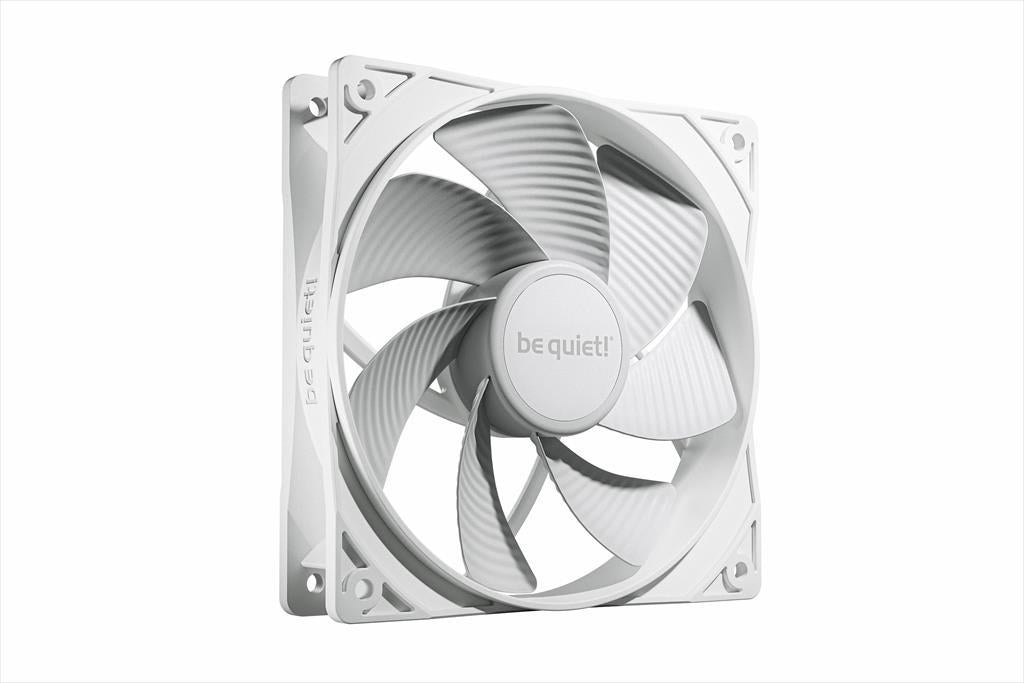 COOLERS CASE FAN 120mm BE QUIET! PURE WINGS 3 PWM  Reverse 1500rpm, 3-Pack,White BL136
