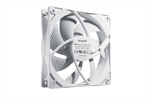 COOLERS CASE FAN 120mm BE QUIET! PURE WINGS 3 PWM  Reverse 1500rpm, 3-Pack,White BL136