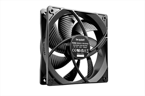 COOLERS CASE FAN 120mm BE QUIET! PURE WINGS 3 PWM  Reverse 1500rpm, 3-Pack,  Black, BL137