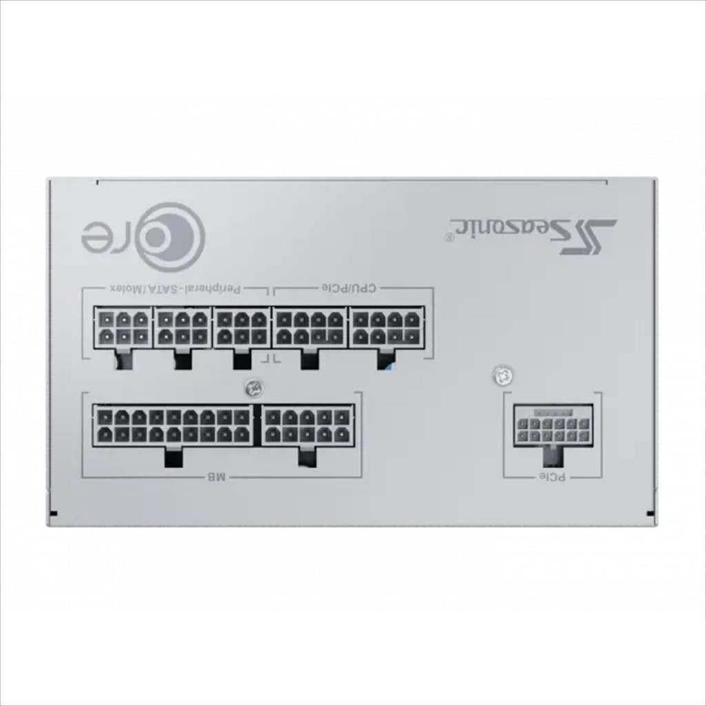 PSU 750W SEASONIC CORE GX-750-V2 ATX3.1 w/PCIE 5.1 80+ GOLD , Fully Modular, White, 1C275GWRT3A12X