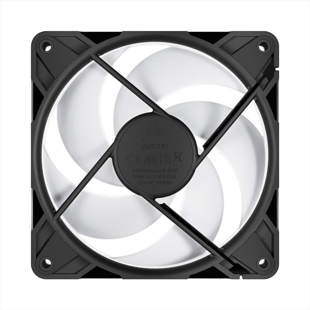 COOLERS CASE FAN 120mm ARCTIC P12 Pro A-RGB REVERSE 600-3000 RPM BLACK ACFAN00322A