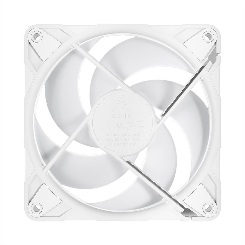 COOLERS CASE FAN 120mm ARCTIC P12 Pro A-RGB PWM 500-3000 RPM, WHITE, ACFAN00325A