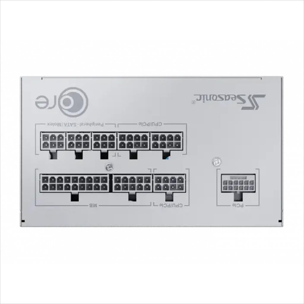 PSU 850W SEASONIC CORE GX-850-V2 ATX3.1 w/PCIE 5.1 80+ GOLD , Fully Modular,White, 1C285GWRT3A12X