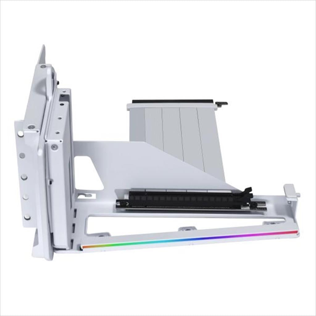 GPU VERTICAL BRACKET KIT Lian LI PCIe 16x Gen4 w/RISER CABLE 175mm,White, VG4-5-V3W