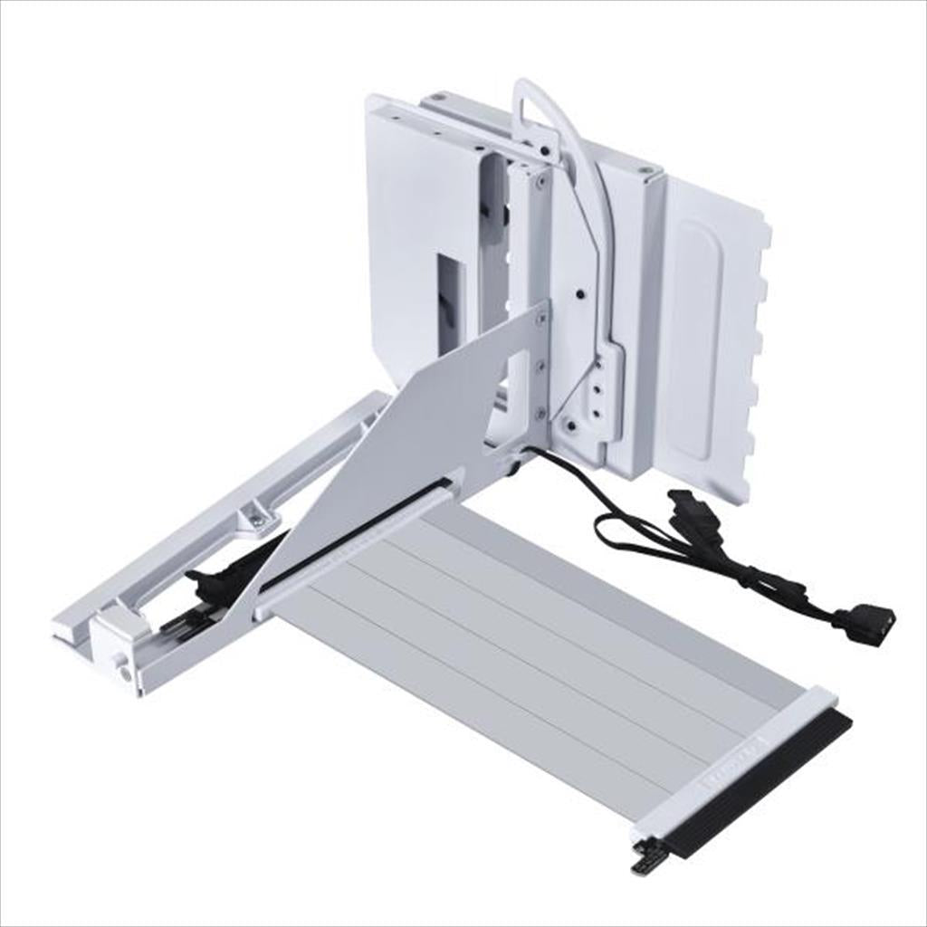 GPU VERTICAL BRACKET KIT Lian LI PCIe 16x Gen4 w/RISER CABLE 175mm,White, VG4-5-V3W