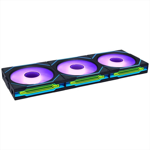 COOLERS CASE FAN 120mm LIAN LI UNI SL-INFINITY w/controller, Wireless, REVERSE, 3x120 ARGB fans 2300 RPM PWM, Black, 12RSLIN1W3B