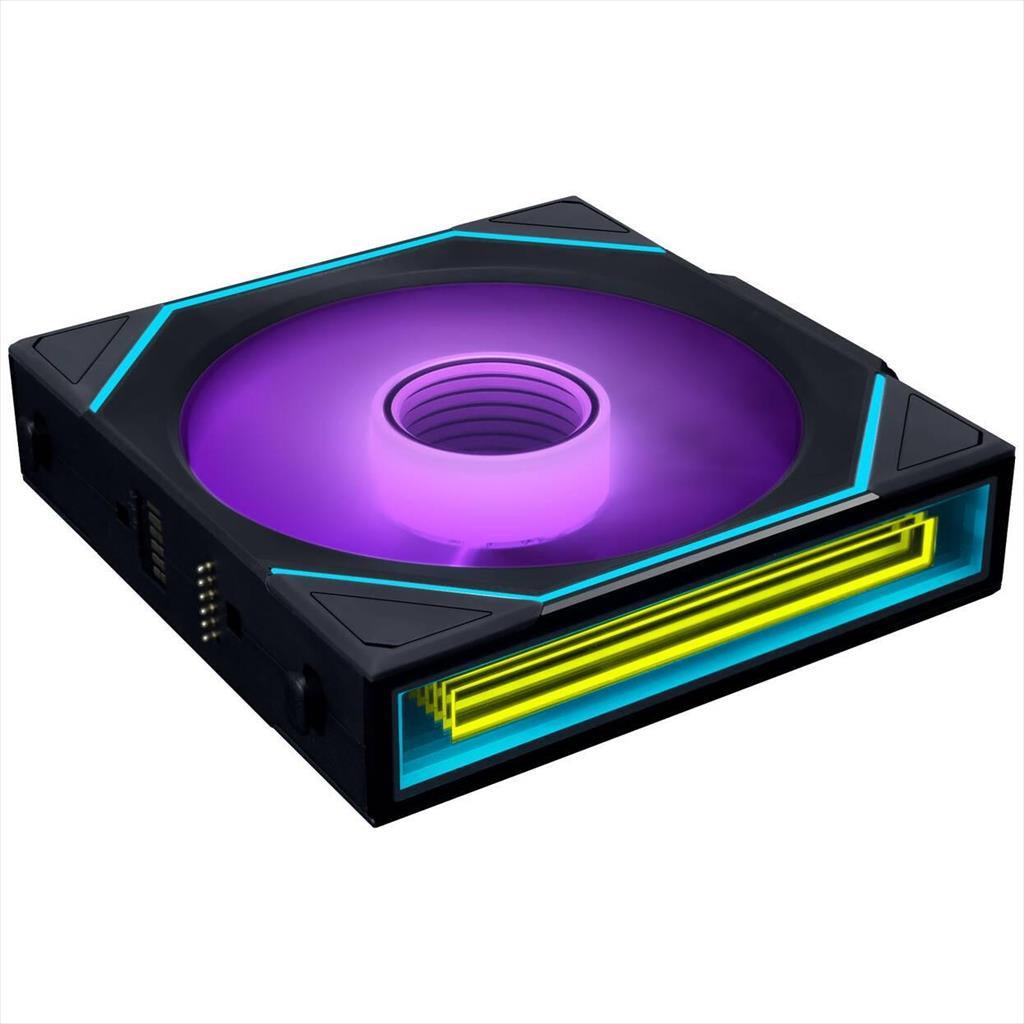 COOLERS CASE FAN 120mm LIAN LI UNI SL-INFINITY w/controller, Wireless, REVERSE, 3x120 ARGB fans 2300 RPM PWM, Black, 12RSLIN1W3B