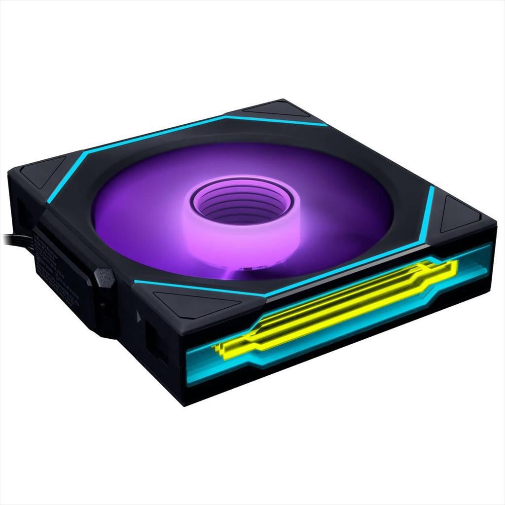 COOLERS CASE FAN 120mm LIAN LI UNI SL-INFINITY w/controller, Wireless, REVERSE, 3x120 ARGB fans 2300 RPM PWM, Black, 12RSLIN1W3B