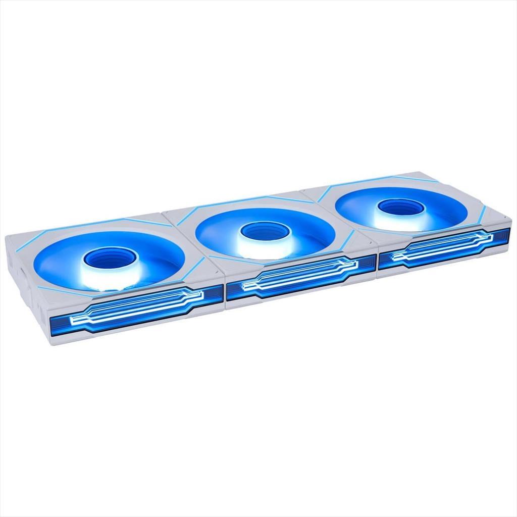 COOLERS CASE FAN 3x120mm LIAN LI UNI SL-INFINITY 120 ARGB 2300 RPM PWM, w/Controller, Wireless, White, 12SLIN1W3W