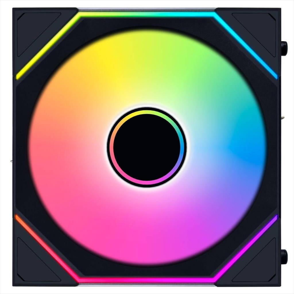 COOLERS CASE FAN 3x120mm LIAN LI UNI FAN TL 120 A-RGB 2300 RPM PWM, w/Controller, Wireless, Black, 12SLIN1W3B