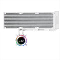 COOLERS CPU AIO LIAN LI HydroShift II LCD 360N ARGB, 3x120mm ARGB fans, LCD-C Display 2.1" IPS, White, GHS2LCD36W