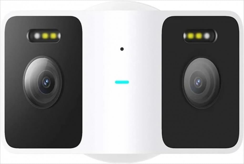 CAMERA XIAOMI MI HOME OUTDOOR SECURITY CW100 Dual, (2304 × 1296 Dual-image), 3-m power cord, FULL COLOUR NIGHT VISION, IP66, MJSXJ26CM