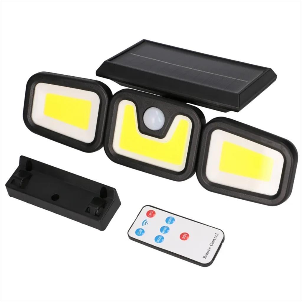 LED LIGHT ULICNA SOLARNA SVETILKA EXTRALINK 3-in-1, 6500 lm, IP65 w/remote