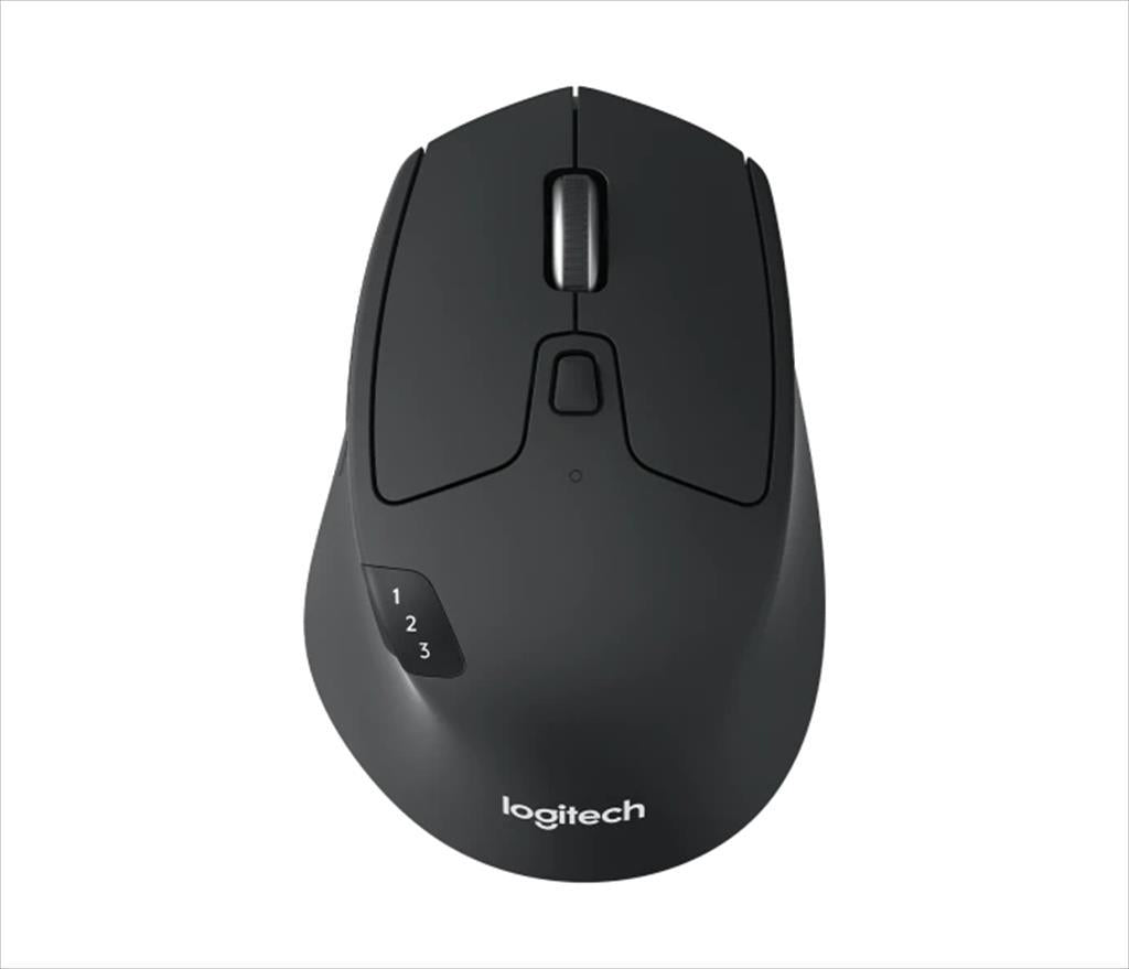MOUSE WIRELESS LOGITECH M720 TRIATHLON w/Bluetooth Multi-device black Unify 910-004791