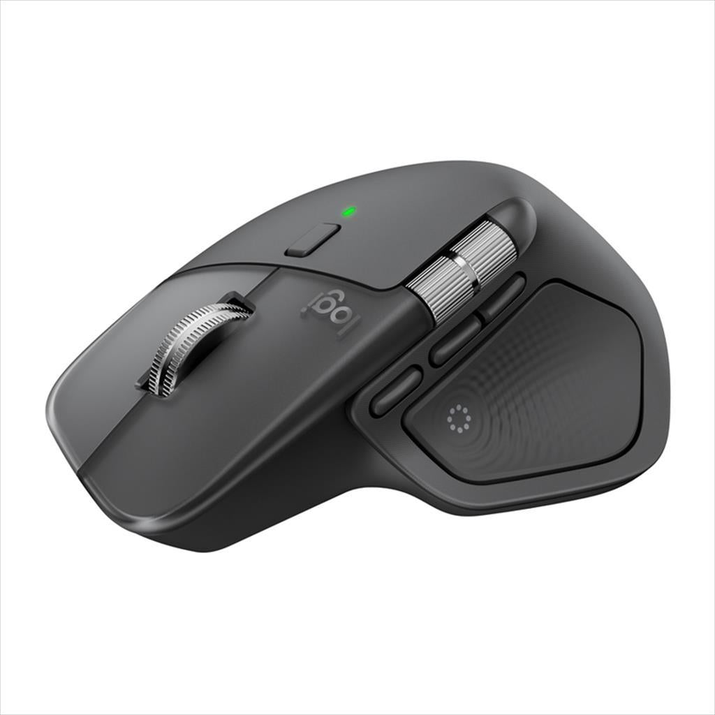 MOUSE WIRELESS USB LOGITECH MX Master 4 w/Bluetooth Multi-device, graphite, Bolt, 910-007562