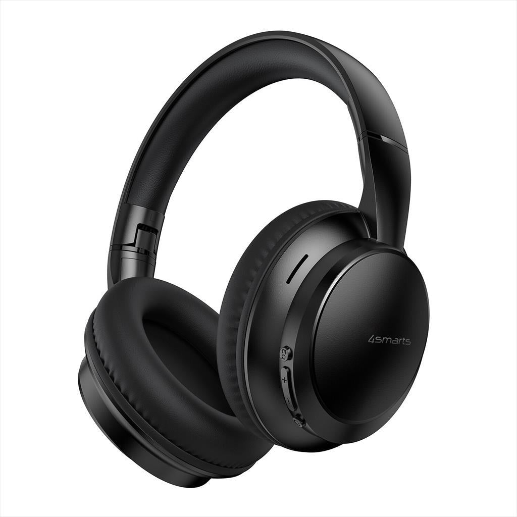 HEADPHONES 4SMARTS SKYBUDS WAVE BLUETOOTH BLACK, 541592