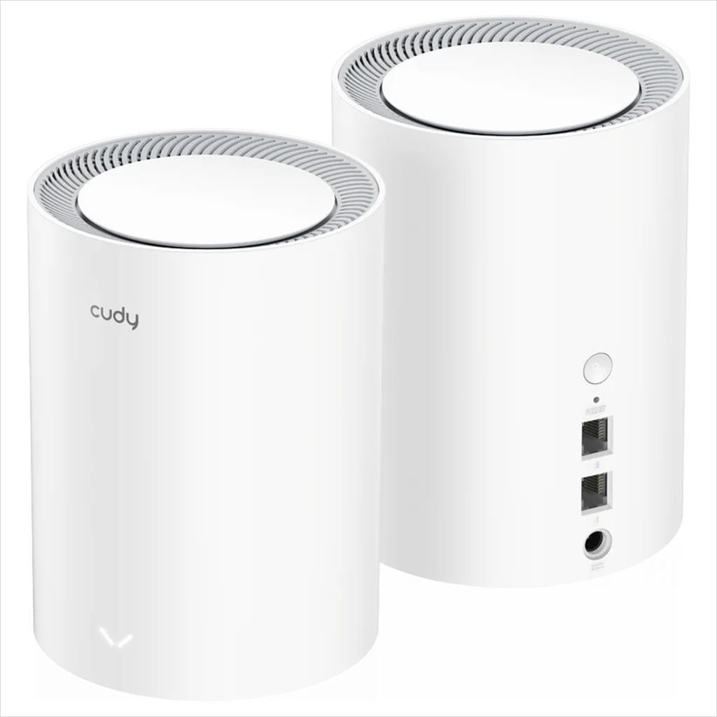 NET ROUTER MESH SYSTEM AX3000 Dual Band, CUDY M30000 (2-Pack), 2.4/5 GHz, 574 - 2402 Mbps,