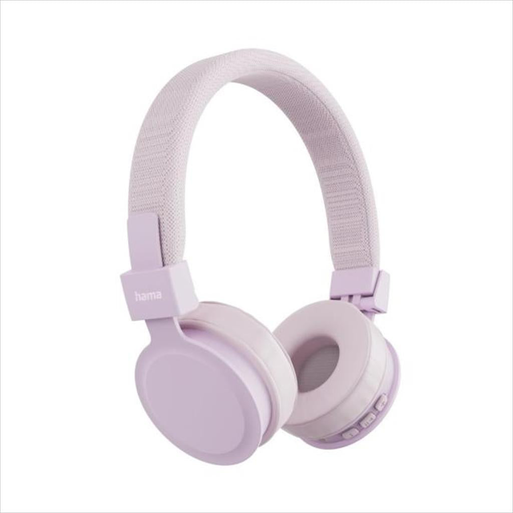HEADPHONES WIRELESS HAMA Freedom Lit III, Bluetooth foldable, w/microphone, Rose, 221768