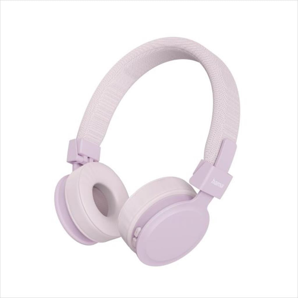 HEADPHONES WIRELESS HAMA Freedom Lit III, Bluetooth foldable, w/microphone, Rose, 221768