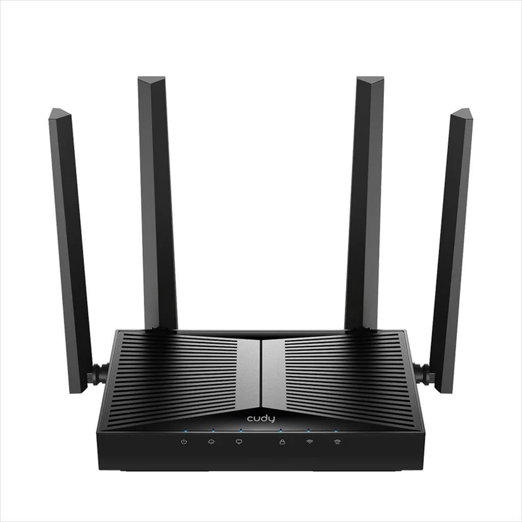 NET ACCESS POINT CUDY AP3000D, AX3000 2.4GbE PoE, 4-Stream Dual-Band Wi-Fi 6,4x5Dbi antennas, wall/ceiling-mount