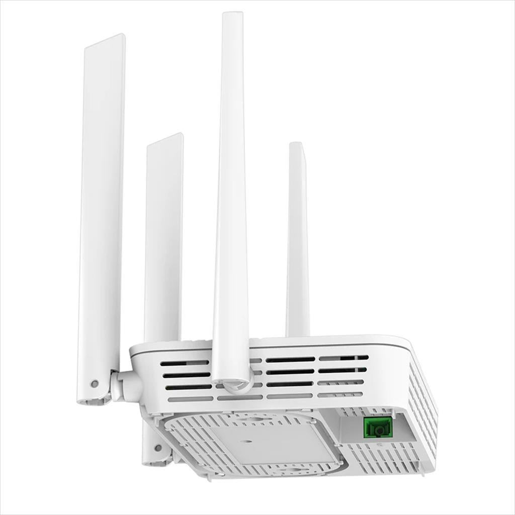 NET ROUTER WIRELESS DUAL BAND Wi-Fi 6 AX3000 CUDY GP3000V, xPON, w/4 antennas, w/4 Gigabit ports((1× LAN/WAN convertible, 3× LAN ports)