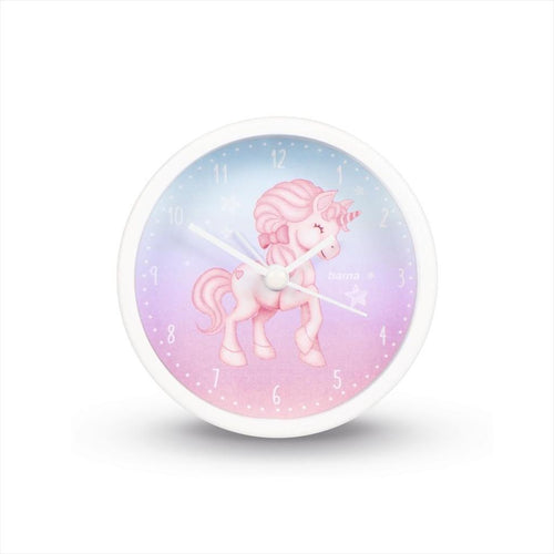 CLOCK HAMA MAGICAL UNICORN KIDS SMALL ALARM CLOCK,186430