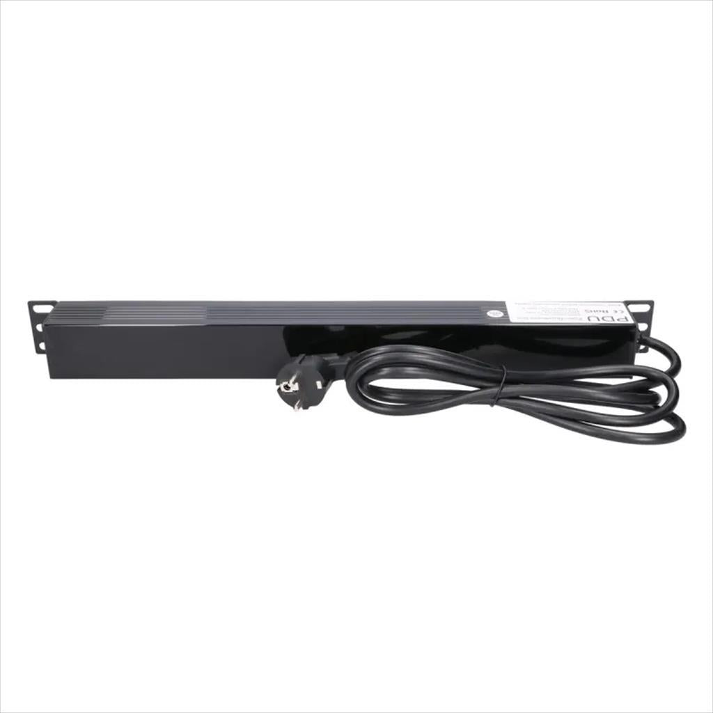 CABLES POWER EXTENSION EXTRALINK FOR RACK 19" 1U,  2m, 7xSHUKO, w/ON/OFF switch, EX.12967