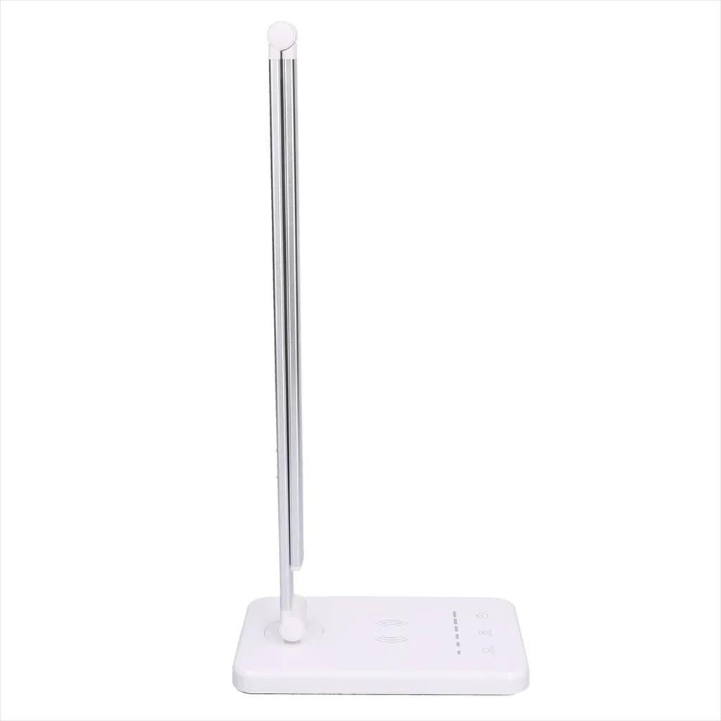LED LIGHT EXTRALINK SMART LIFE DESK LAMP (5 light profiles) w/wireless charger WHITE