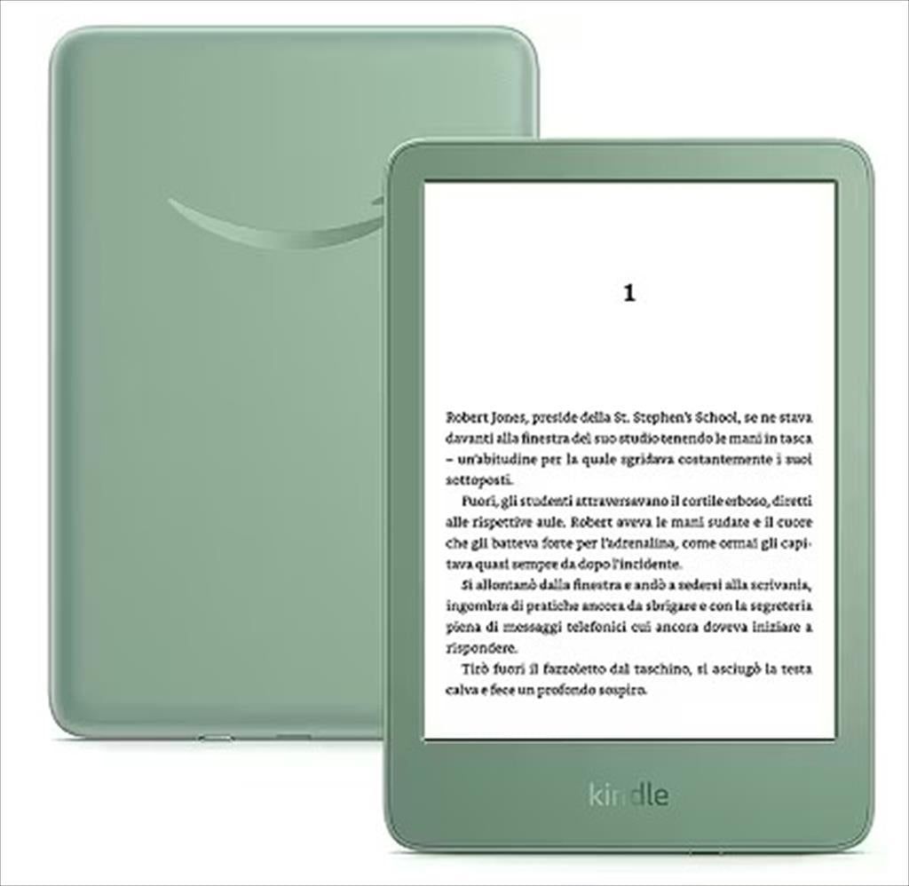 TABLET AMAZON KINDLE 2024 6" 16GB with ads SO, 11th Gen, Matcha, B0CP31VPZ1