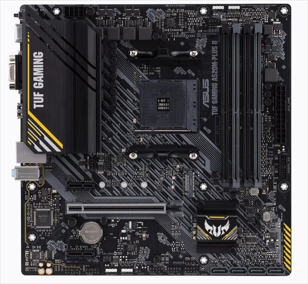 MB AM4 A520M-PLUS II TUF GAMING ASUS 4xDDR4 4866Mhz(O.C), HDMI, DP, VGA, 1xPCIec16, 2xPCIex1, 1xM.2, 4xSATAIII, 90MB17G0-M0EAY0
