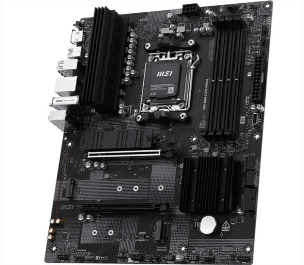 MB AM5 B840-S EVO PRO WIFI6E MSI 4xDDR5 8000Mhz (O.C), HDMI, 1x PCI-Ex16 4.0,1x PCI-Ex4 3.0, 3xM.2,4xSATA3, 2.5G LAN, Wi-Fi 6E,BT 5.3, 7E93-001R