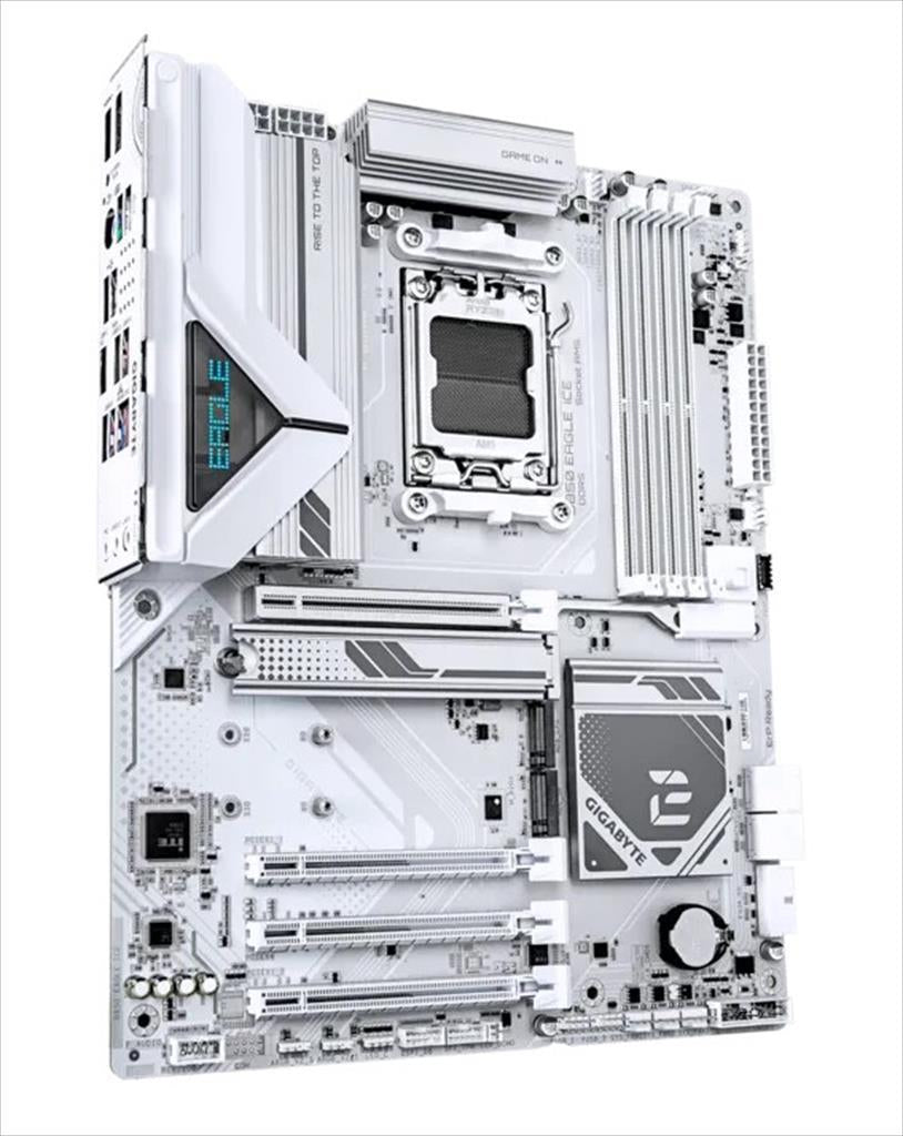 MB AM5 B850 EAGLE ICE GIGABYTE 4xDDR5 8200Mhz (O.C), DP, HDMI, PCI-Ex16 5.0, PCI-Ex4 4.0,2xPCI-Ex1 3.0, 3xM.2, 4xSATA3, 2.5GbE LAN