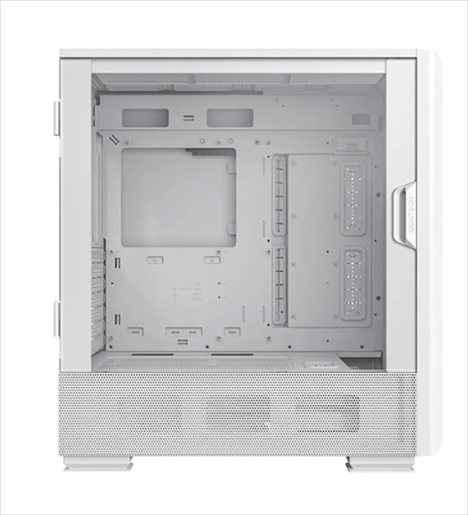 CASE MONTECH ATX SKY TWO GX ARGB w/Tempered glass, 3x140mm ARGB AX140 PWM fans, White, SKYTWOGXW