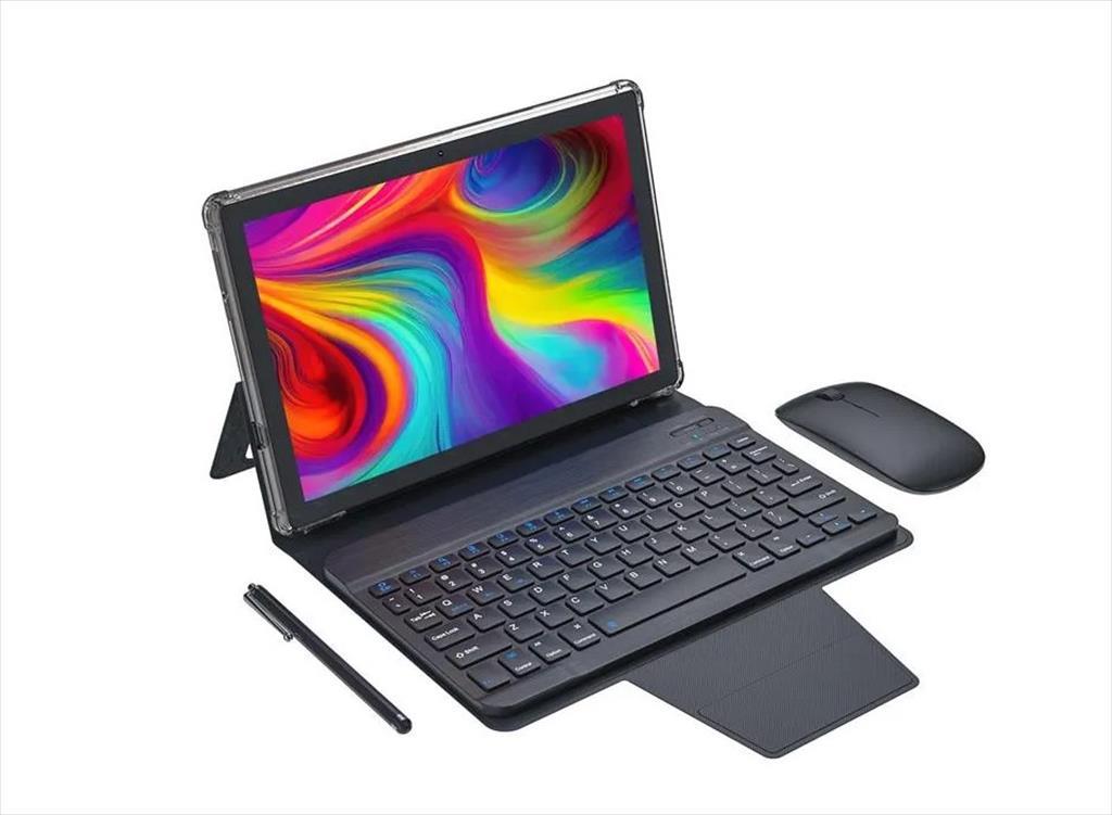 TABLET EXTRALINK CP30 10.1", 8GB RAM, 128GB, 8Mpx, Android 13,  6000mAh, 1280x800px, kb+ mouse, Black