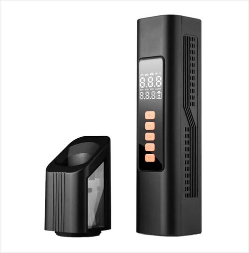 CE SMART CAR VACUUM CLEANER EXTRALINK with 2-in-1 Compressor 12V USB, Black