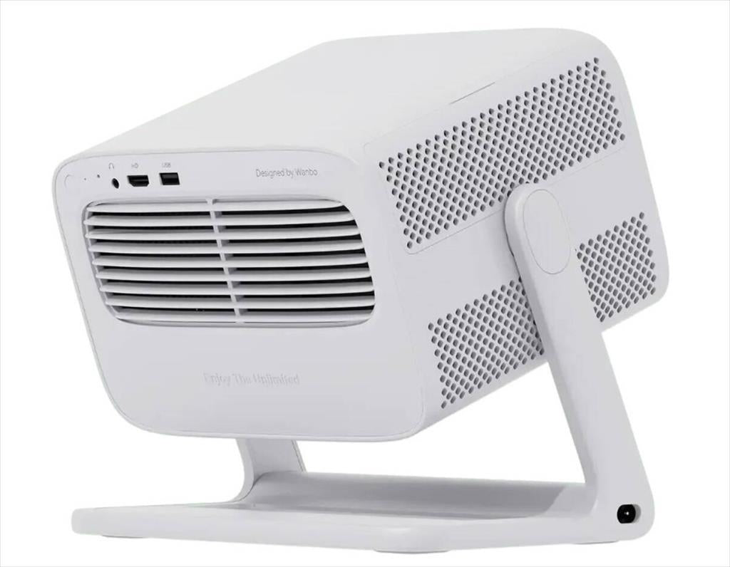 PROJECTOR WANBO VALI 1  Android 11.0, 900Ansi, 3000:1 FHD (1920x1080),  HDMI, USB 2.0, AUX, WIFI 6, BT 5.0, w/speakers, White