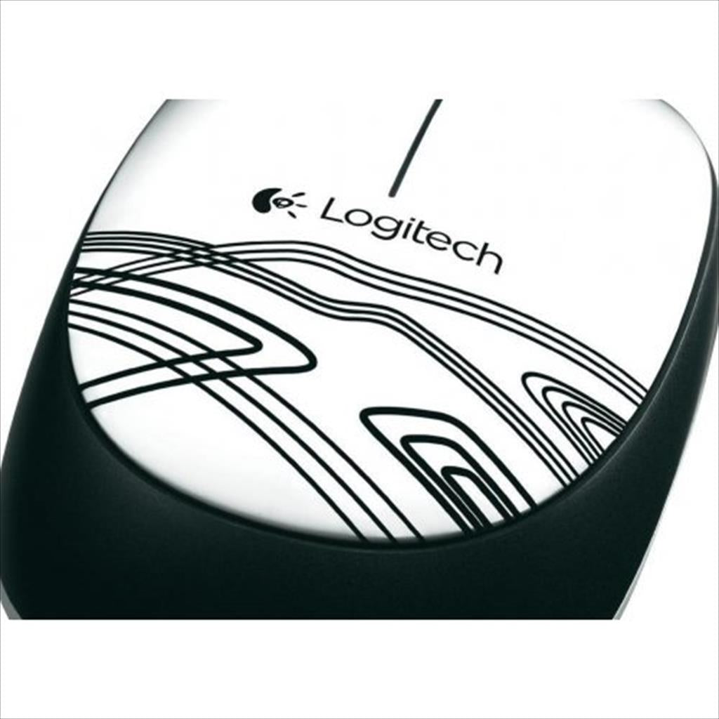 MOUSE WIRED USB LOGITECH M105 White, 910-002941
