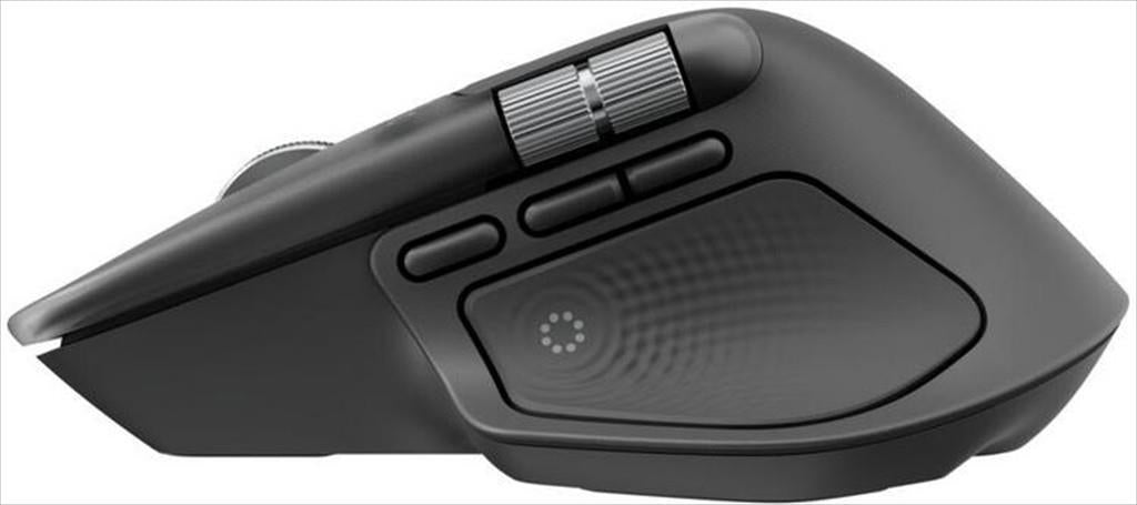 MOUSE WIRELESS USB LOGITECH MX Master 4 for Business w/Bluetooth Multi-device, graphite, Bolt, 910-007617