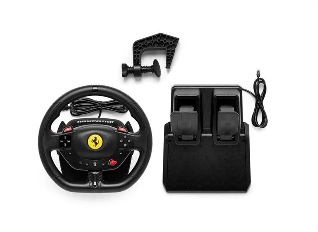 GAME WHEEL THRUSTMASTER T98 Ferrari 296 GTB, w/Pedals (PS4/PS5/PC),4160880