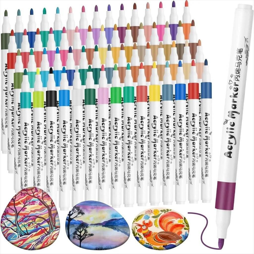 ACRYLIC MARKER SET EXTRALINK (60 colors)