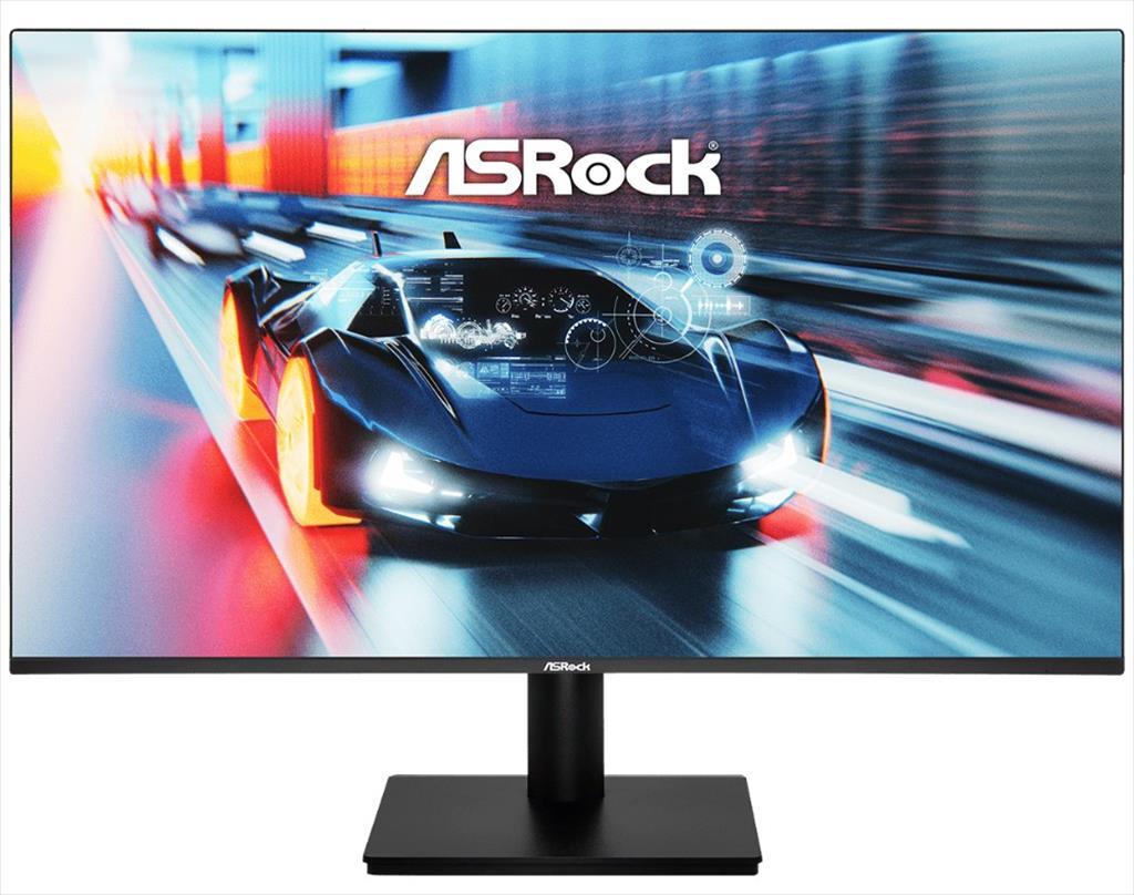 MONITOR 27" ASRock CL27FFB, Flat IPS, 1ms, 144Hz,  AMD FreeSync, 16:9, Full HD, HDMI, VGA, Tilt