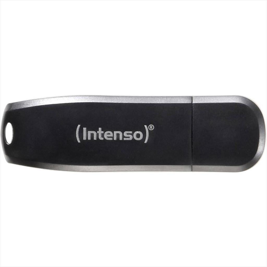 USB Flash Drive 3.2 Gen1 128GB INTENSO SPEED LINE  ,Black, 3533491