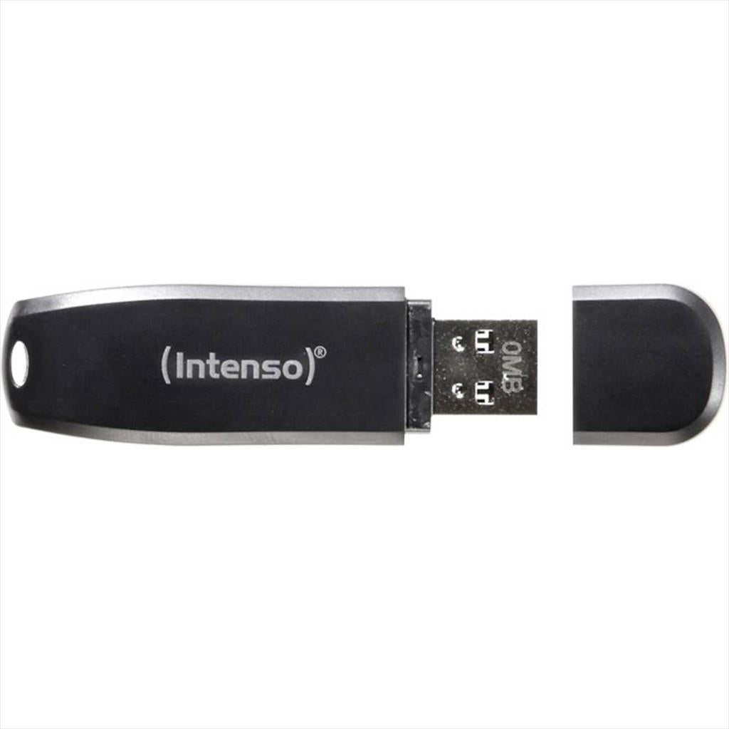 USB Flash Drive 3.2 Gen1 128GB INTENSO SPEED LINE  ,Black, 3533491