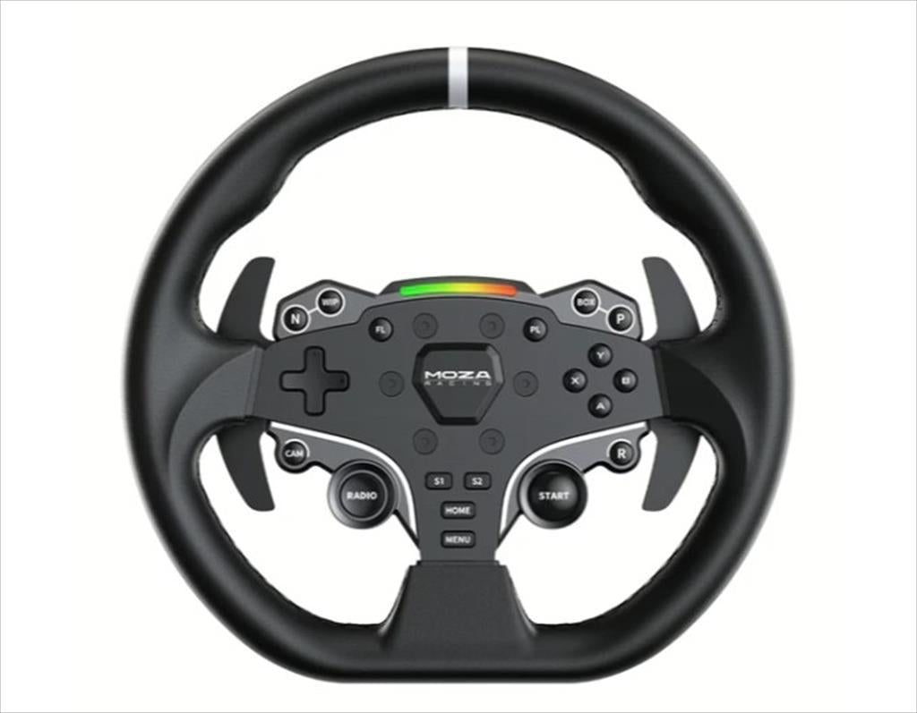 GAME WHEEL MOZA R5 BUNDLE ; R5 Base+ES Wheel+SR-P Lite Pedals+ R5 Table Clamp for PC
