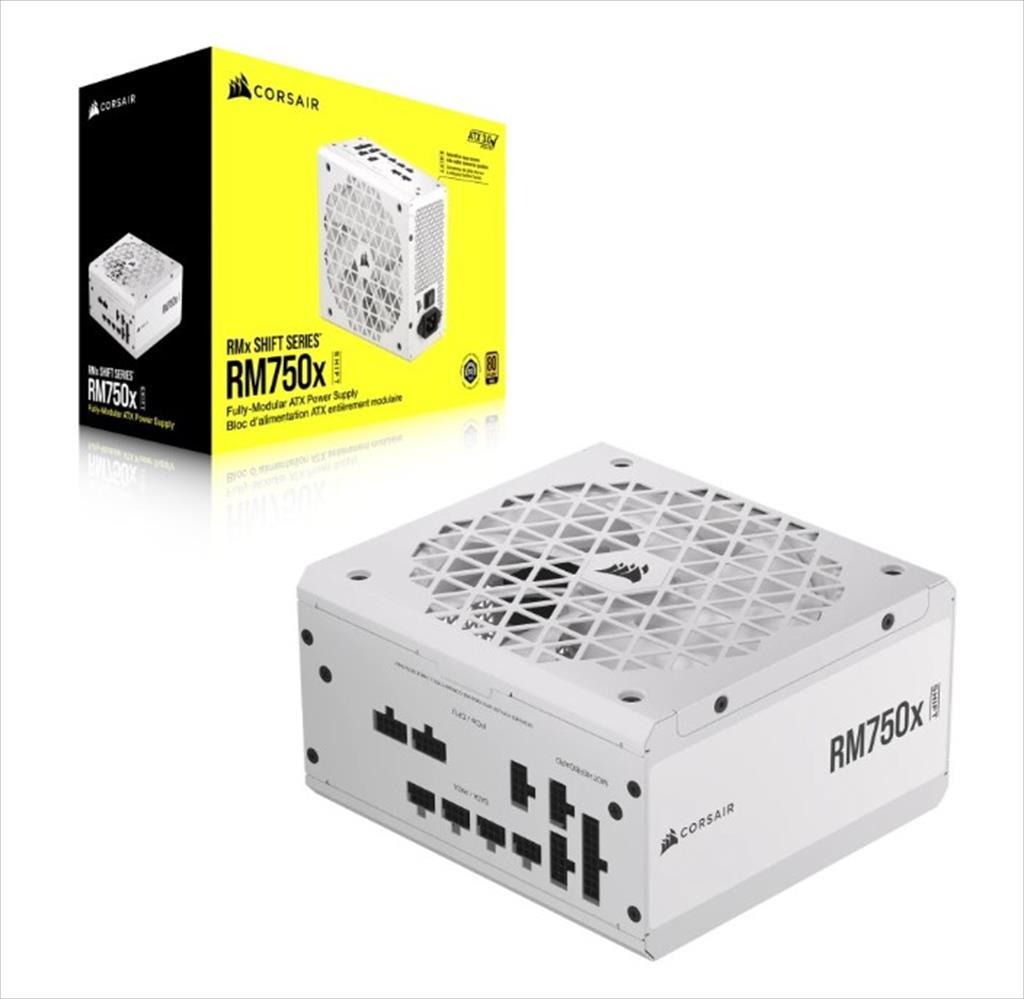 PSU 750W CORSAIR RM750X SHIFT WHITE 80 PLUS GOLD ATX 3.1& PCIe5.1 FULL MODULAR CP-9020273-EU